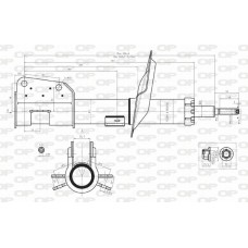 SAB8117.31 OPEN PARTS Амортизатор