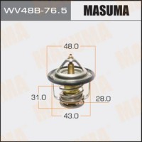 WV48B-76.5 MASUMA Термостат охолоджувальна рідина