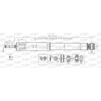 SAB8108.32 OPEN PARTS Амортизатор