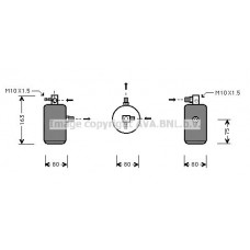 CND162 AVA QUALITY COOLING Осушувач кондиціонера