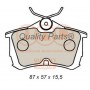 704-06027 IAP QUALITY PARTS КомплеК т гальмівних колодок, дискове гальмо