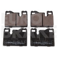 5502225604 EUROBRAKE Комплект гальмівних колодок дисковий гальм