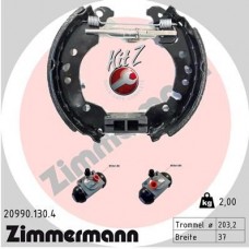 20990.130.4 ZIMMERMANN Комплект гальмівних колодок
