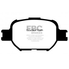 DP21325 EBC Brakes Комплект гальмівних колодок дисковий гальм