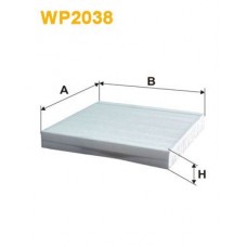 WP2038 WIX FILTERS Фільтр повітря у внутрішньому просторі