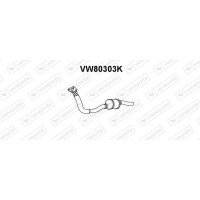 VW80303K VENEPORTE Катализатор