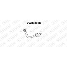 VW80303K VENEPORTE Катализатор