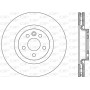 BDR2809.20 OPEN PARTS Гальмівний диск