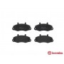 P 24 032 BREMBO Комплект гальмівних колодок дисковий гальм