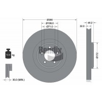 BDS1703HC BENDIX Braking Гальмівний диск
