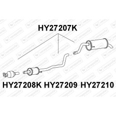HY27207K VENEPORTE Катализатор