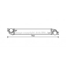 BW4425 AVA QUALITY COOLING Интеркулер