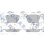 FO 912281 FOMAR Friction Комплект гальмівних колодок дисковий гальм