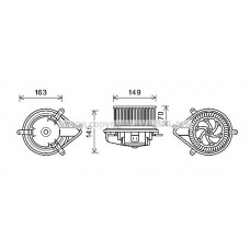 RT8512 AVA QUALITY COOLING Вентилятор салону