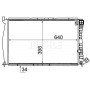 WG2183650 WILMINK GROUP Радіатор охолодження двигуна