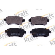 6015112 KRAFT AUTOMOTIVE Комплект гальмівних колодок дисковий гальм