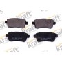 6015112 KRAFT AUTOMOTIVE Комплект гальмівних колодок дисковий гальм