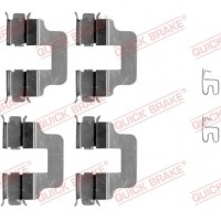 109-1245 QUICK BRAKE Комплектуючі колодки дискового гальма