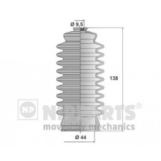 J2852001 NIPPARTS Комплект пильника рульове управління