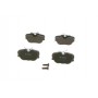 0 986 494 058 BOSCH Комплект гальмівних колодок дисковий гальм