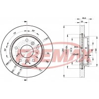 BD-3260 FREMAX Гальмівний диск