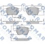 FO 907181 FOMAR Friction КомплеК т гальмівних колодок, дискове гальмо