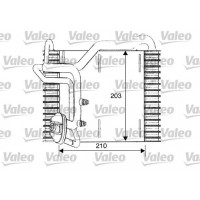 817096 VALEO Випарник кондиціонера