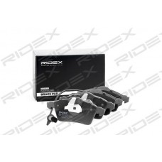 402B0370 RIDEX Комплект гальмівних колодок дисковий гальм