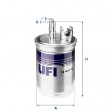 24.409.00 UFI Паливний фільтр