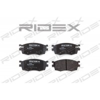 402B0400 RIDEX Комплект гальмівних колодок дисковий гальм