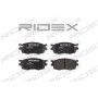 402B0400 RIDEX Комплект гальмівних колодок дисковий гальм