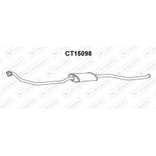 CT15098 VENEPORTE Середній глушник вихлопних газів