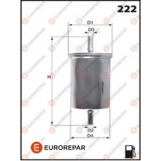 1616214980 EUROREPAR Паливний фільтр