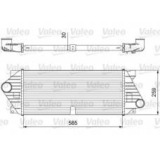 818635 VALEO Интеркулер