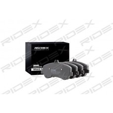 402B0564 RIDEX Комплект гальмівних колодок дисковий гальм