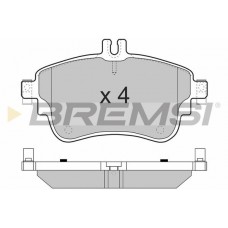 BP3497 BREMSI Комплект гальмівних колодок дисковий гальм