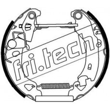 16127 fri.tech. Комплект гальмівних колодок
