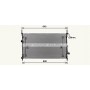 FD2679 AVA QUALITY COOLING Радіатор охолодження двигуна