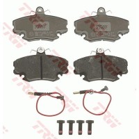 GDB400 TRW Колодки гальмівні ПЕРЕДНИЕ ДИСКОВЫЕ
