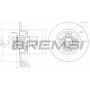 CD7571S BREMSI Гальмівний диск