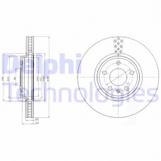 BG4080C DELPHI Гальмівний диск