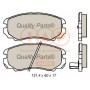 704-07034 IAP QUALITY PARTS Комплект гальмівних колодок дисковий гальм