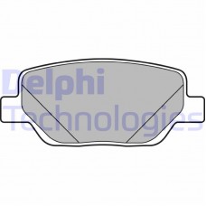 LP3290 DELPHI Комплект гальмівних колодок дисковий гальм