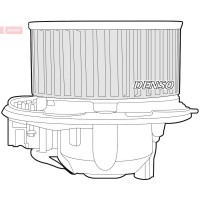 DEA32003 DENSO Вентилятор салону