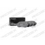 402B0444 RIDEX Комплект гальмівних колодок дисковий гальм