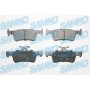 5SP2033 SAMKO Комплект гальмівних колодок дисковий гальм