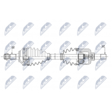 NPW-CT-075 NTY Привідний вал