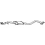 282-619 BOSAL Середній глушник вихлопних газів