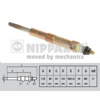 J5710501 NIPPARTS Свічка розжарювання