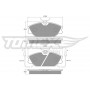 TX 10-77 TOMEX Brakes Комплект гальмівних колодок дисковий гальм